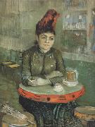 Vincent Van Gogh Agostina Segatori Sitting in the Cafe du Tamborin (nn04) oil painting on canvas